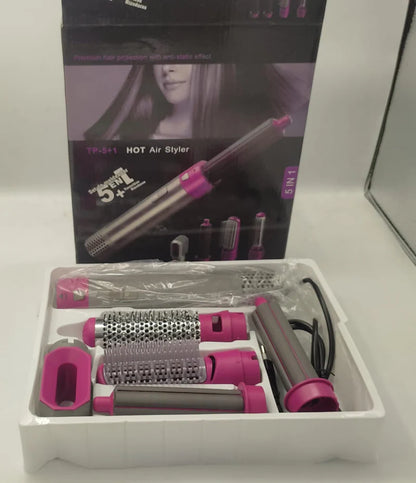 5 in 1 hair dryer brush for fast salon styling