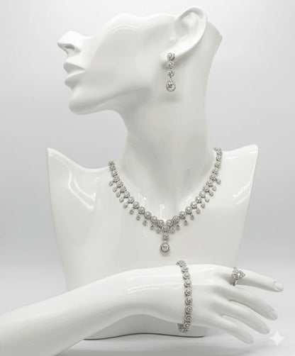 Teardrop Crystal Jewelry