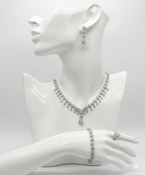 Teardrop Crystal Jewelry