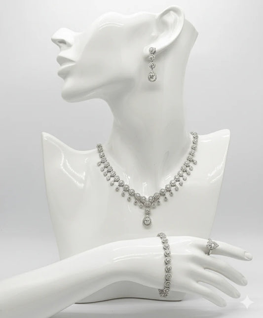 Teardrop Crystal Jewelry